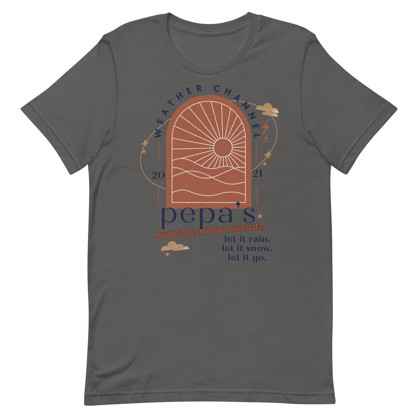 Disney Encanto Pepa's Weather Channel Disney Mom T-Shirt, Bella Canvas Short Sleeve