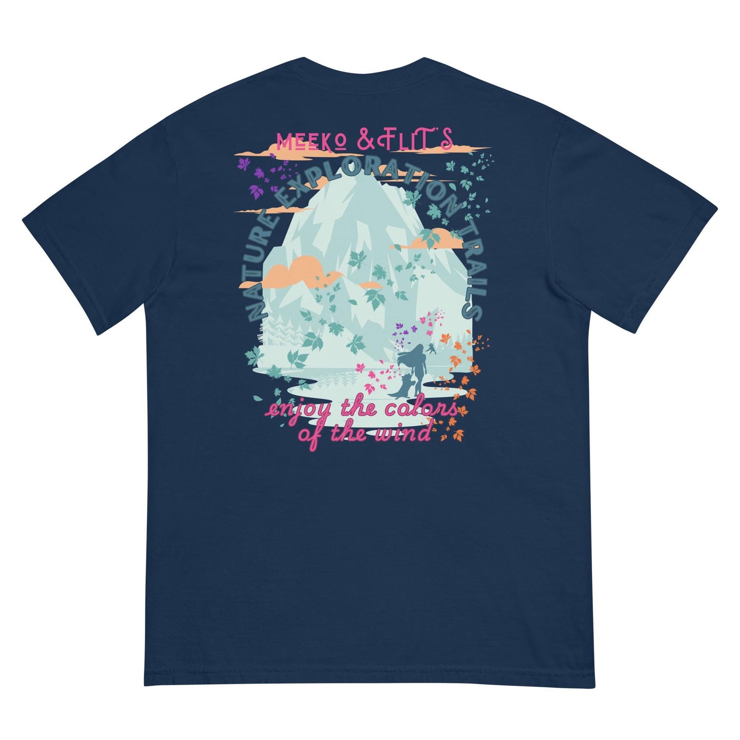 Pocahontas Meeko & Flit Shirt: Nature Exploration Trails Comfort Colors Tee