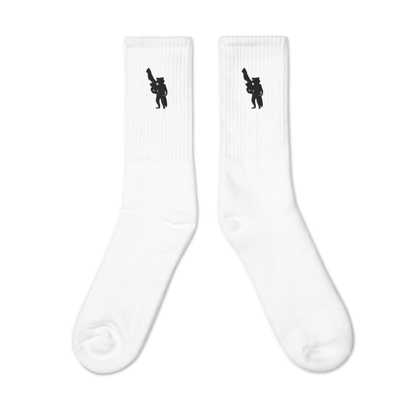 Rocket Raccoon Embroidered Socks: Guardians of the Galaxy, Made in USA