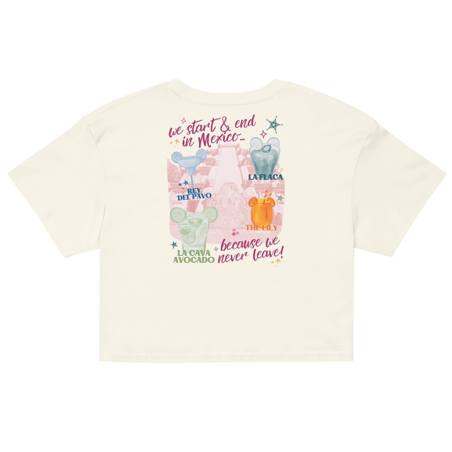 La Cava del Tequila Crop Top, Disney Girls Trip Shirt