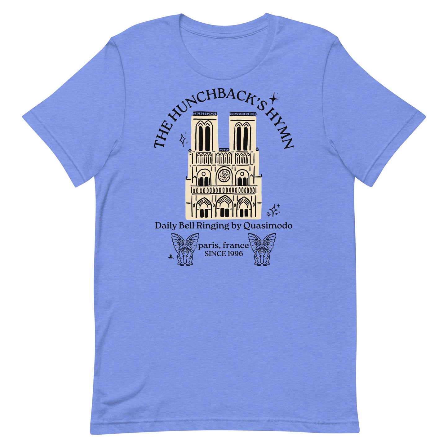 Disney Hunchback of Notre Dame Shirt, Quasimodo Bell Ringer, Trendy Bella Canvas