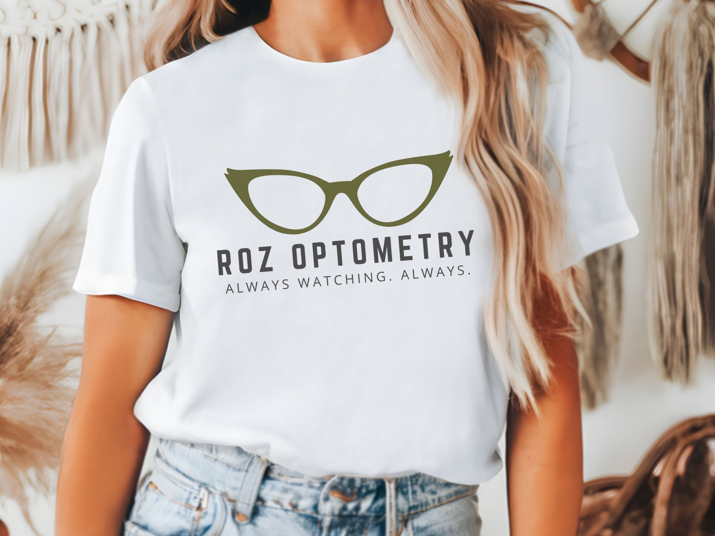 Monsters Inc Inspired Roz Optometry Shirt, Bella Canvas Unisex Tee