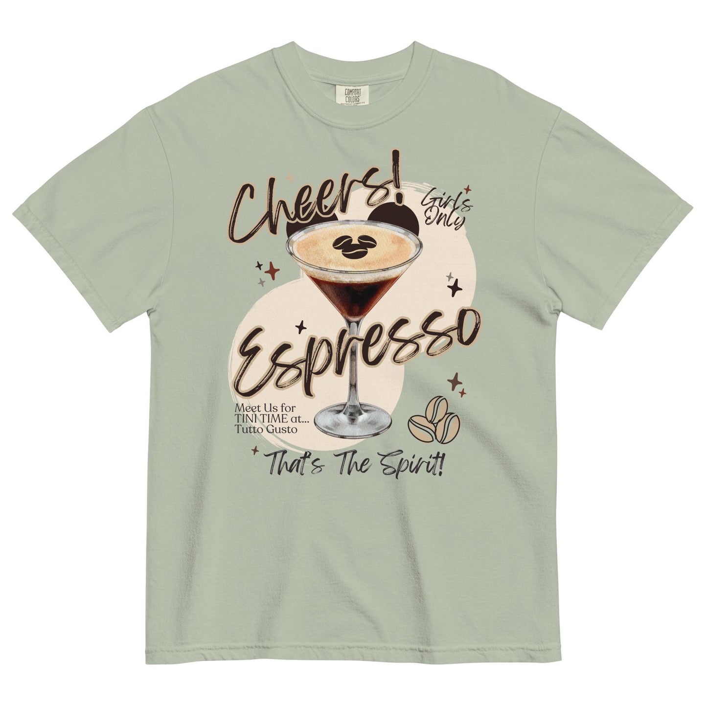 Espresso Martini Disney Shirt, Girls Trip Comfort Colors Tee