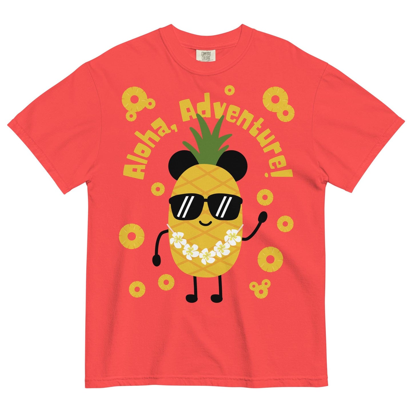Disney Aulani Pineapple Shirt, Comfort Colors Tropical Tee