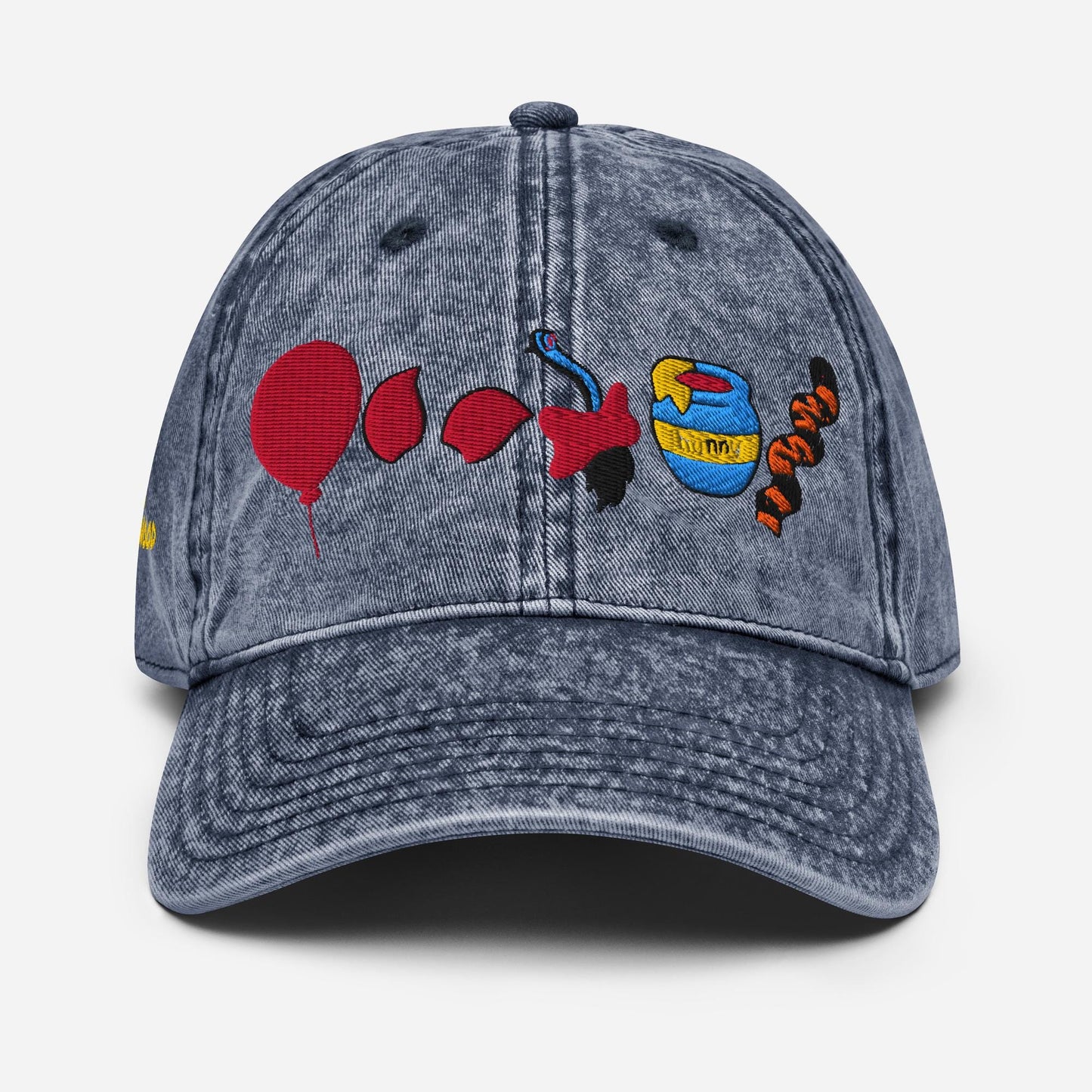 Winnie the Pooh 100 Akre Woods Embroidered Vintage Icon Hat