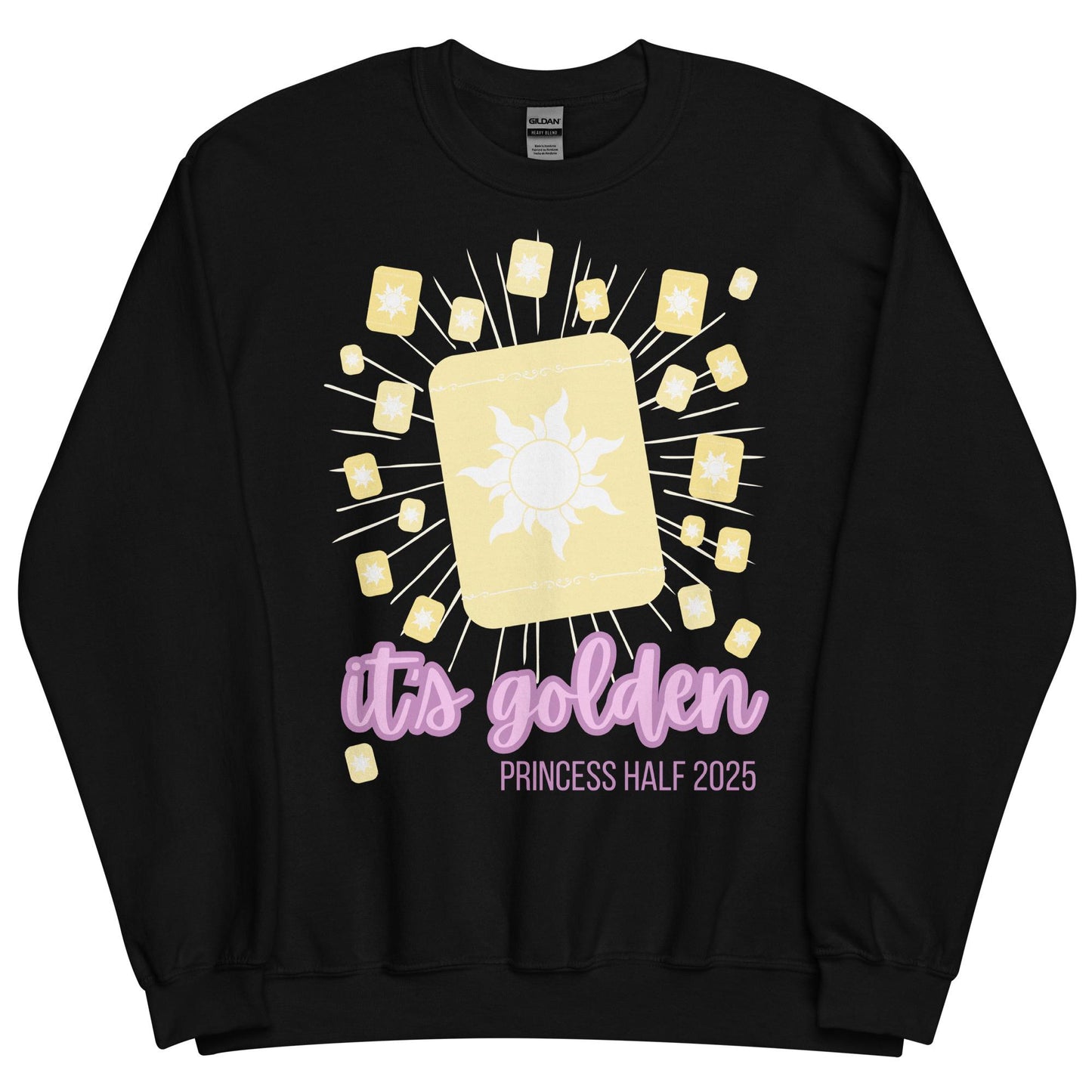Rapunzel Disney Princess Half Marathon 2025 Crewneck, Run Disney Girls Trip Sweatshirt