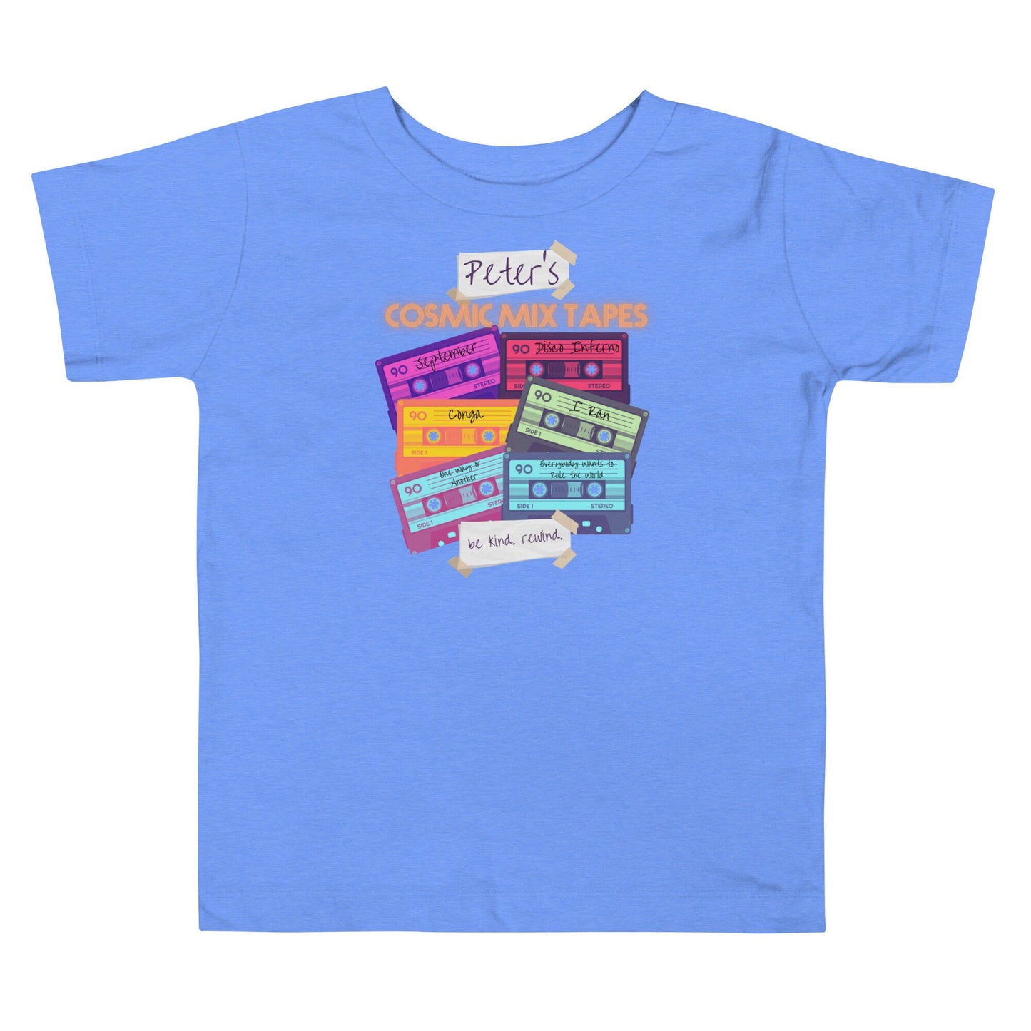 Cosmic Mix Tapes Toddler T-Shirt, Subtle Disney Family Tee