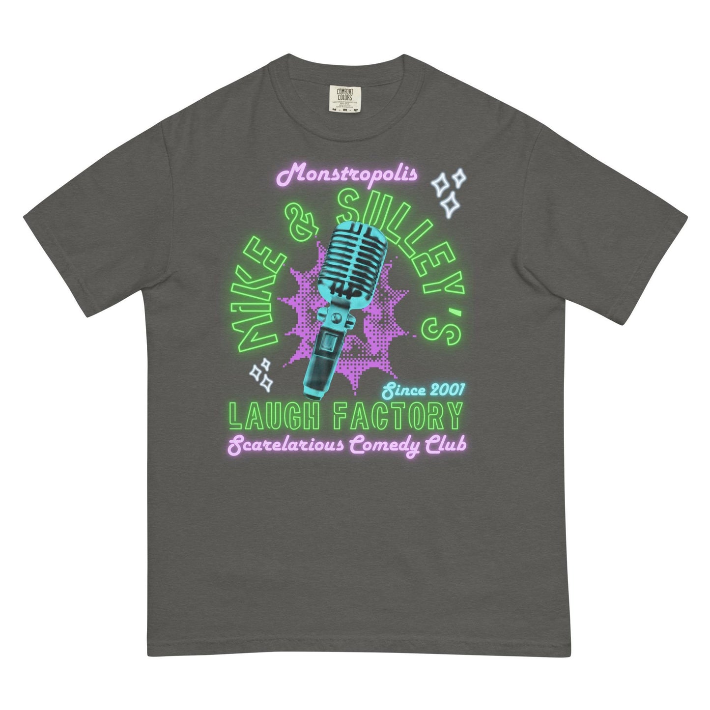 Monsters Inc Laugh Factory Shirt, Disney Pixar Comfort Colors Tee