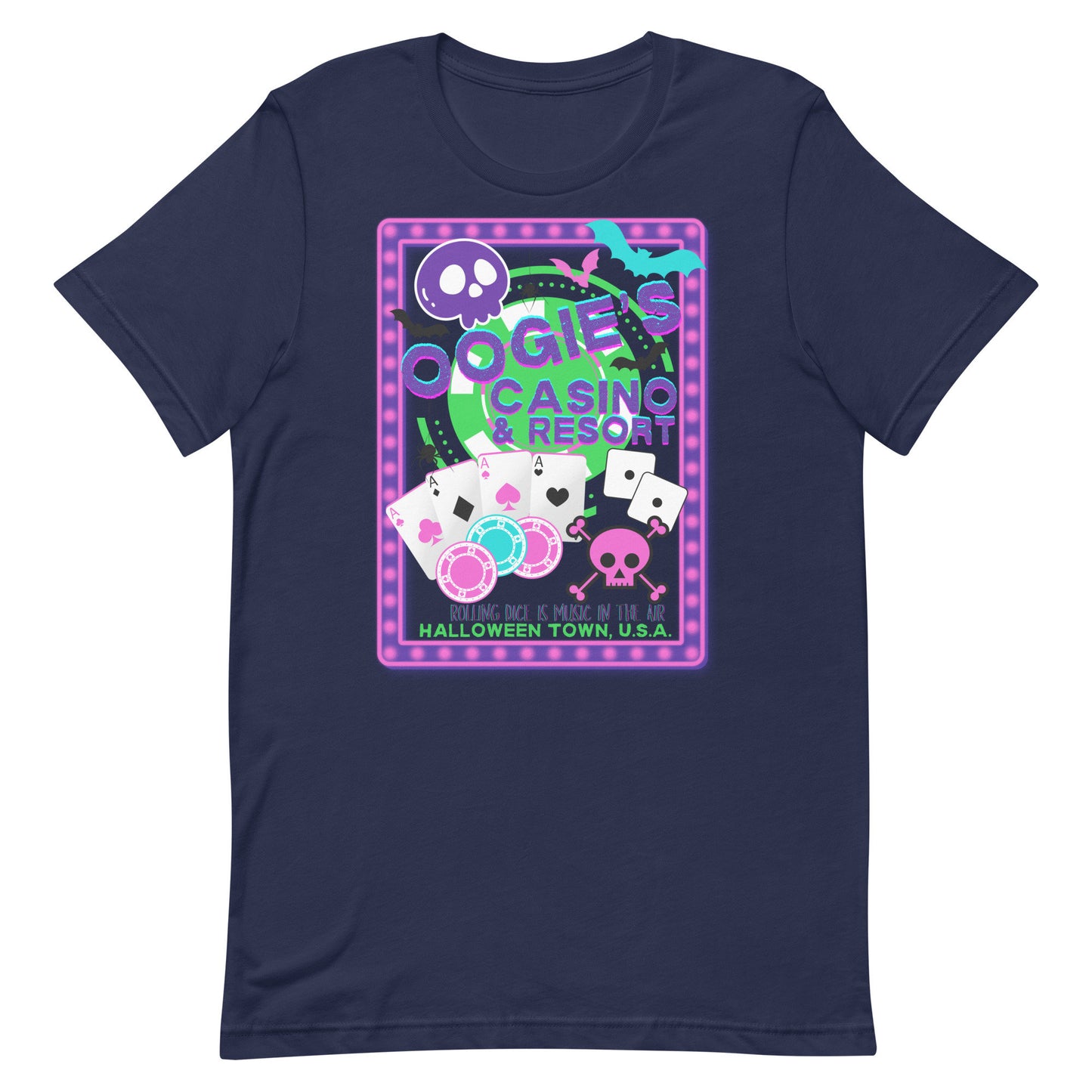 Oogie Boogie Casino Resort Shirt, Subtle Disney Family Tee