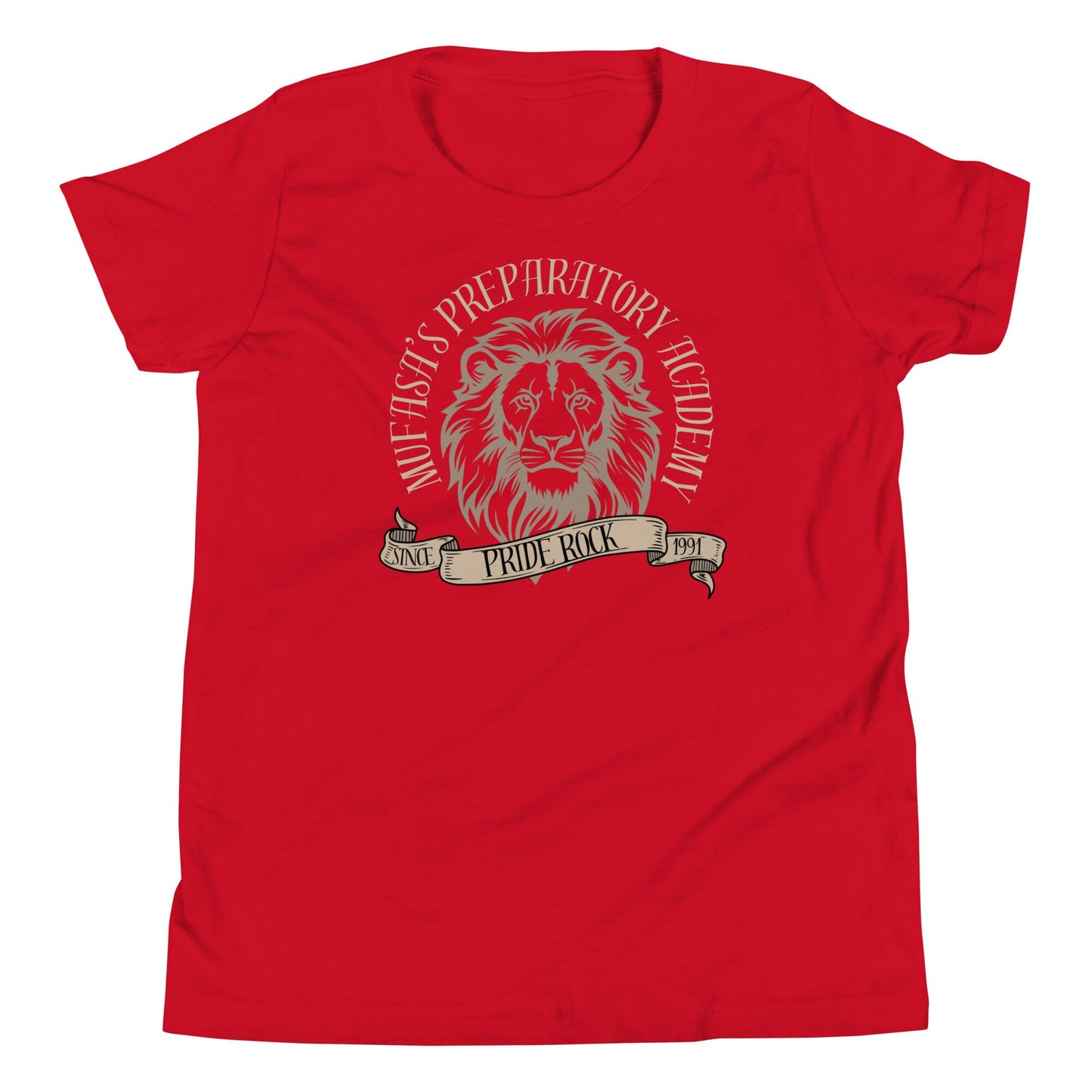 Mufasa's Prep Academy Shirt, Disney Family Matching Bella Canvas Tee