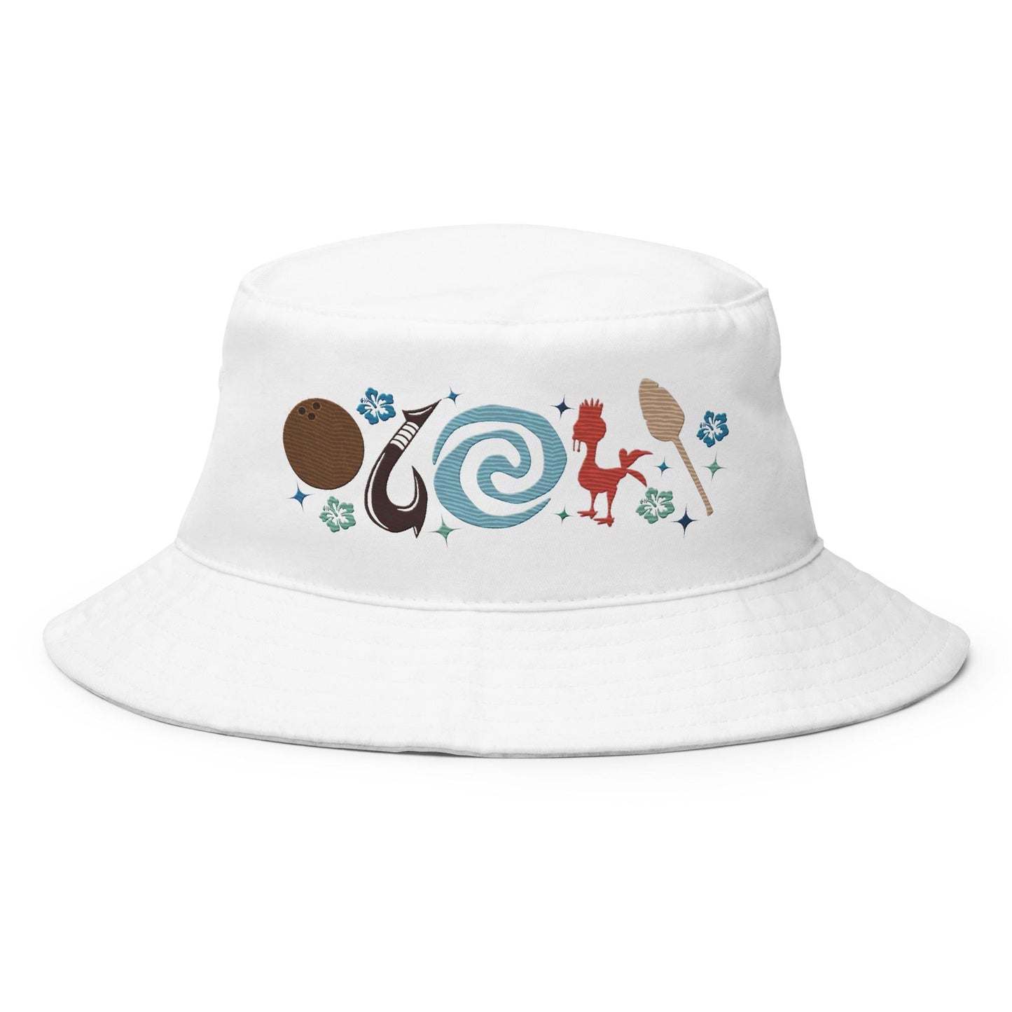 Embroidered Moana Bucket Hat | Subtle Disney, EPCOT Disneybound