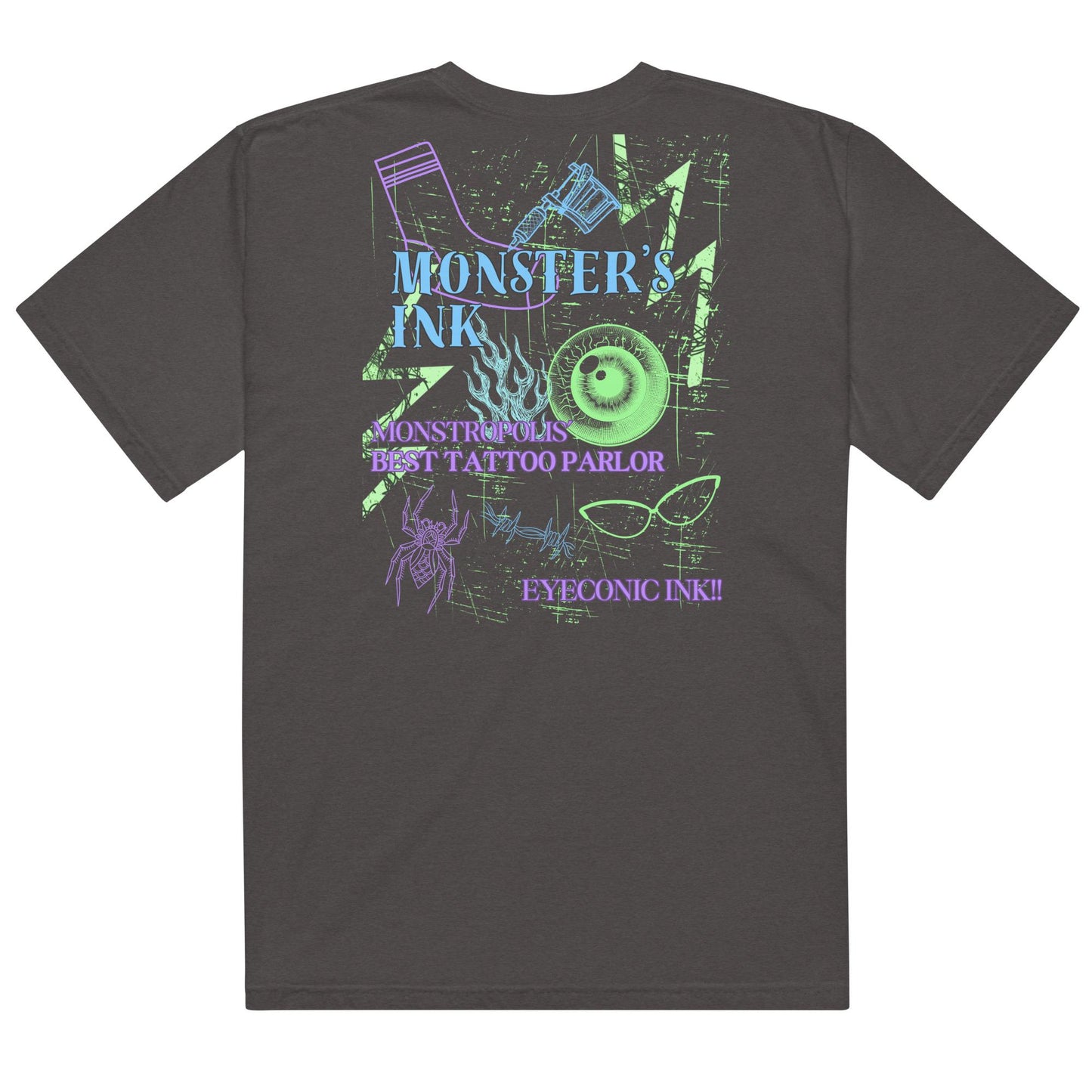Monsters Inc Tattoo Parlor Comfort Colors Shirt
