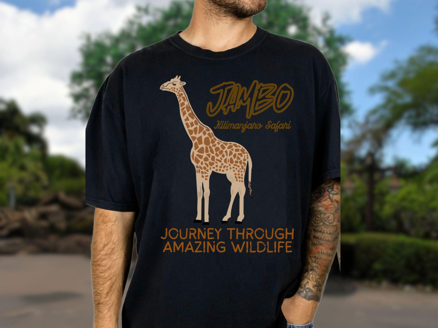 Animal Kingdom Inspired Shirt, Kilimanjaro Safari, Trendy Disney Tee