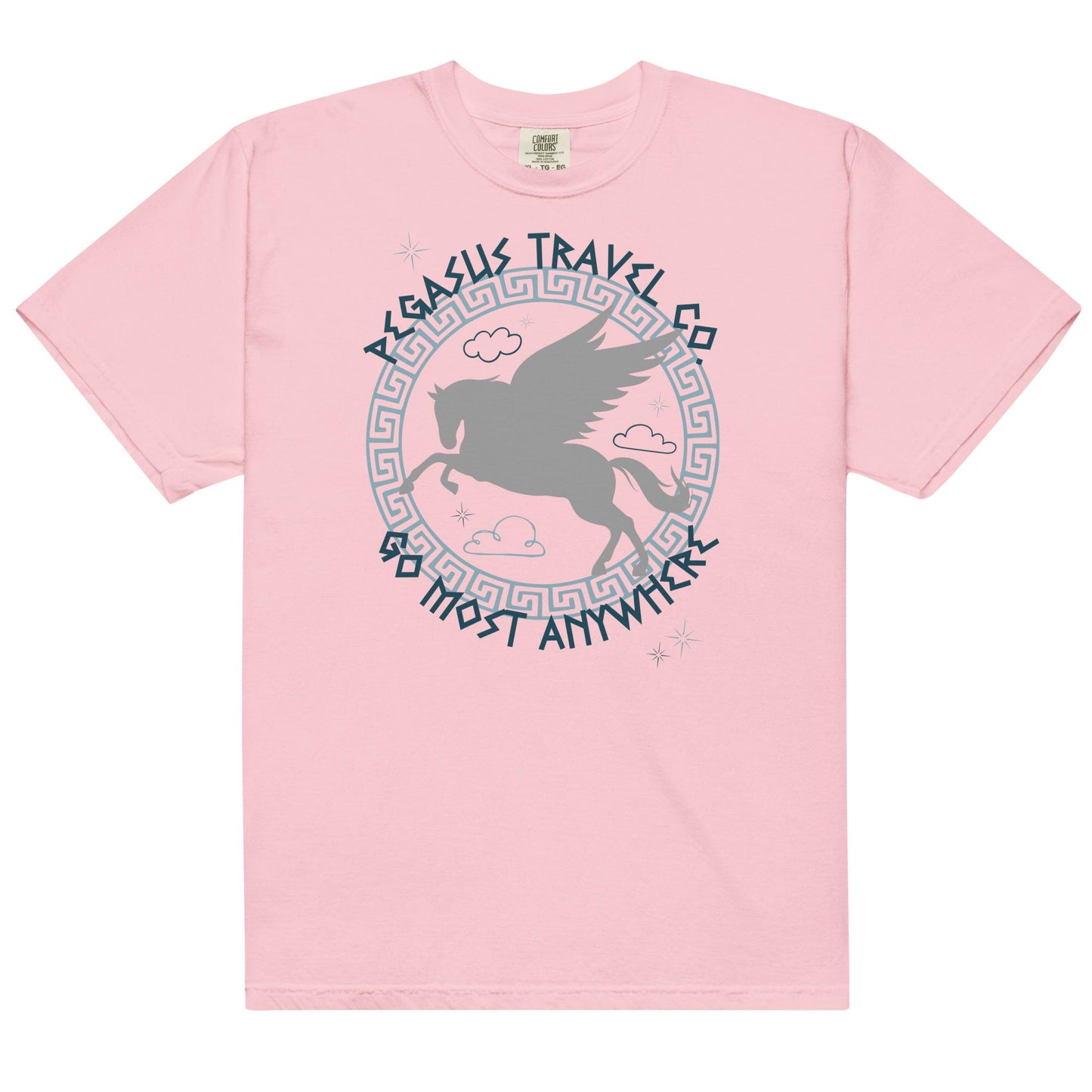 Disney Hercules Pegasus Comfort Colors Shirt, Pegasus Travel Co