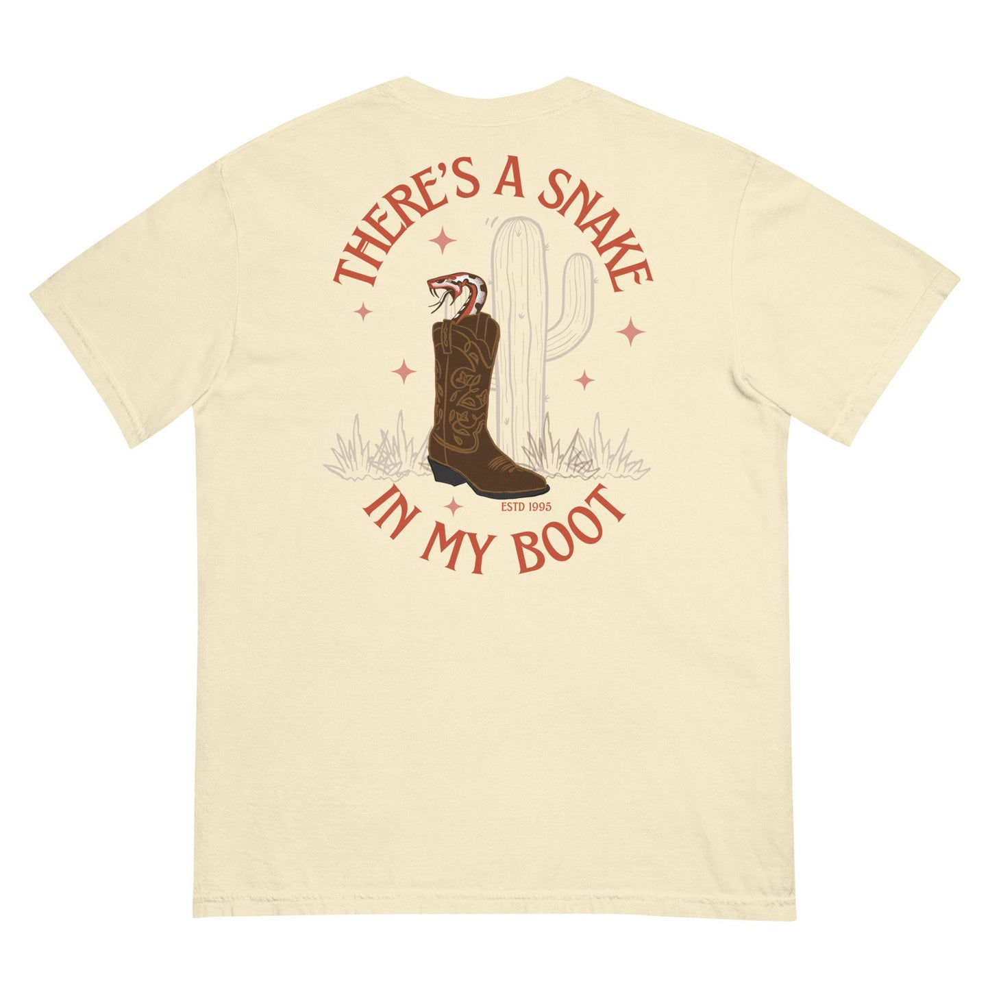 There's a Snake in my Boot Comfort Colors T-Shirt, Matching Disney Family Shirts