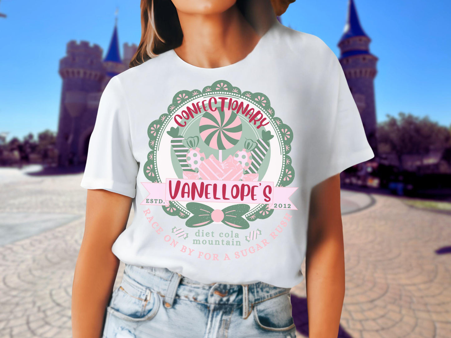 Vanellope Confectionary Shirt, Wreck It Ralph Disney Tee