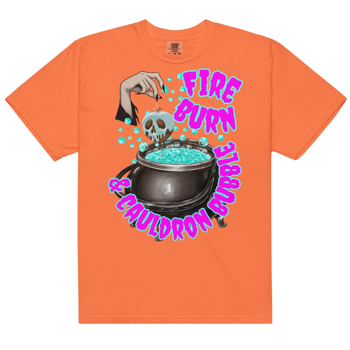Evil Queen Disney Halloween Shirt, Acid Wash Comfort Colors Tee
