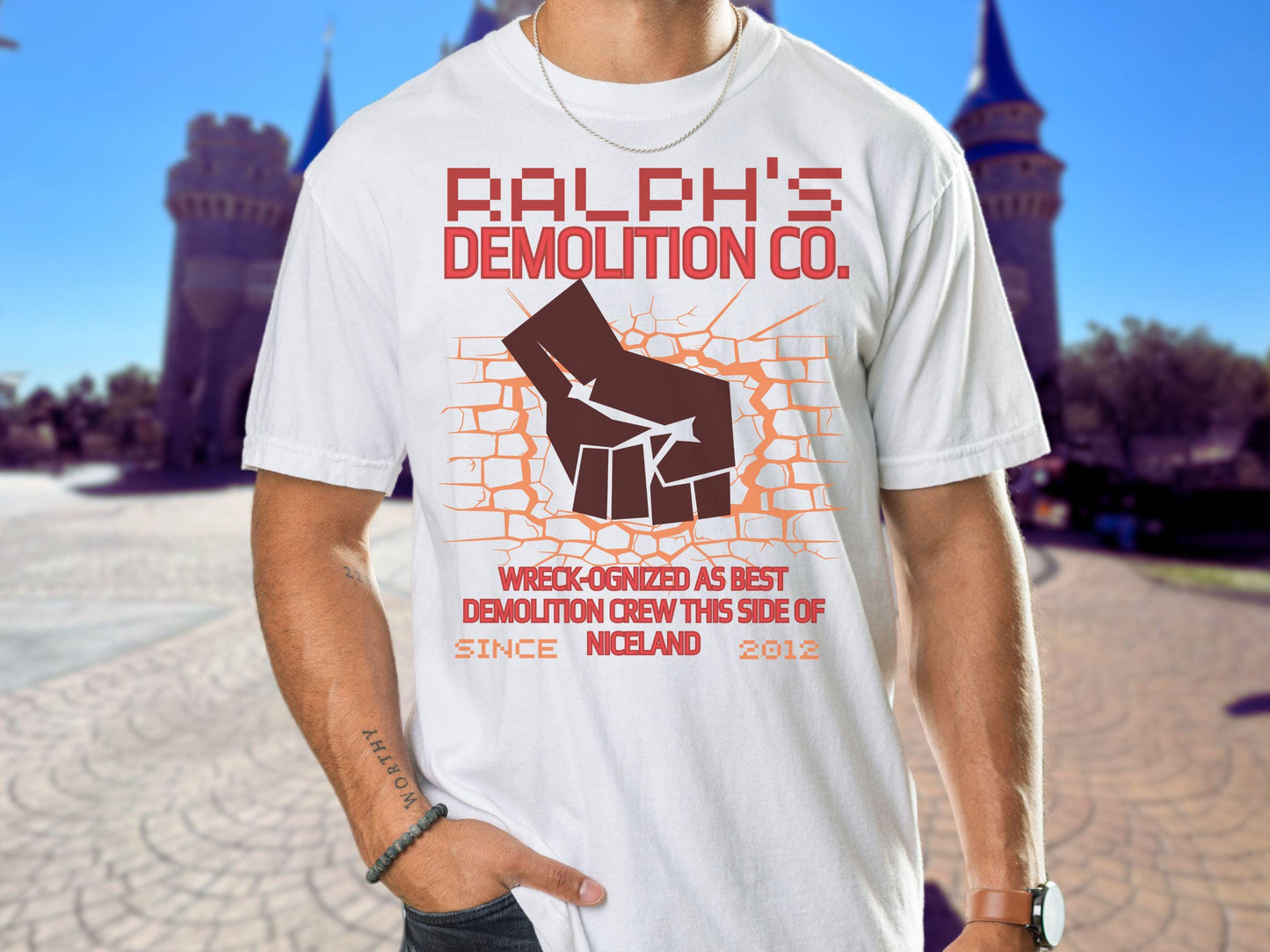 Wreck-It Ralph T-Shirt, Ralph's Demolition Company, Disney Inspired