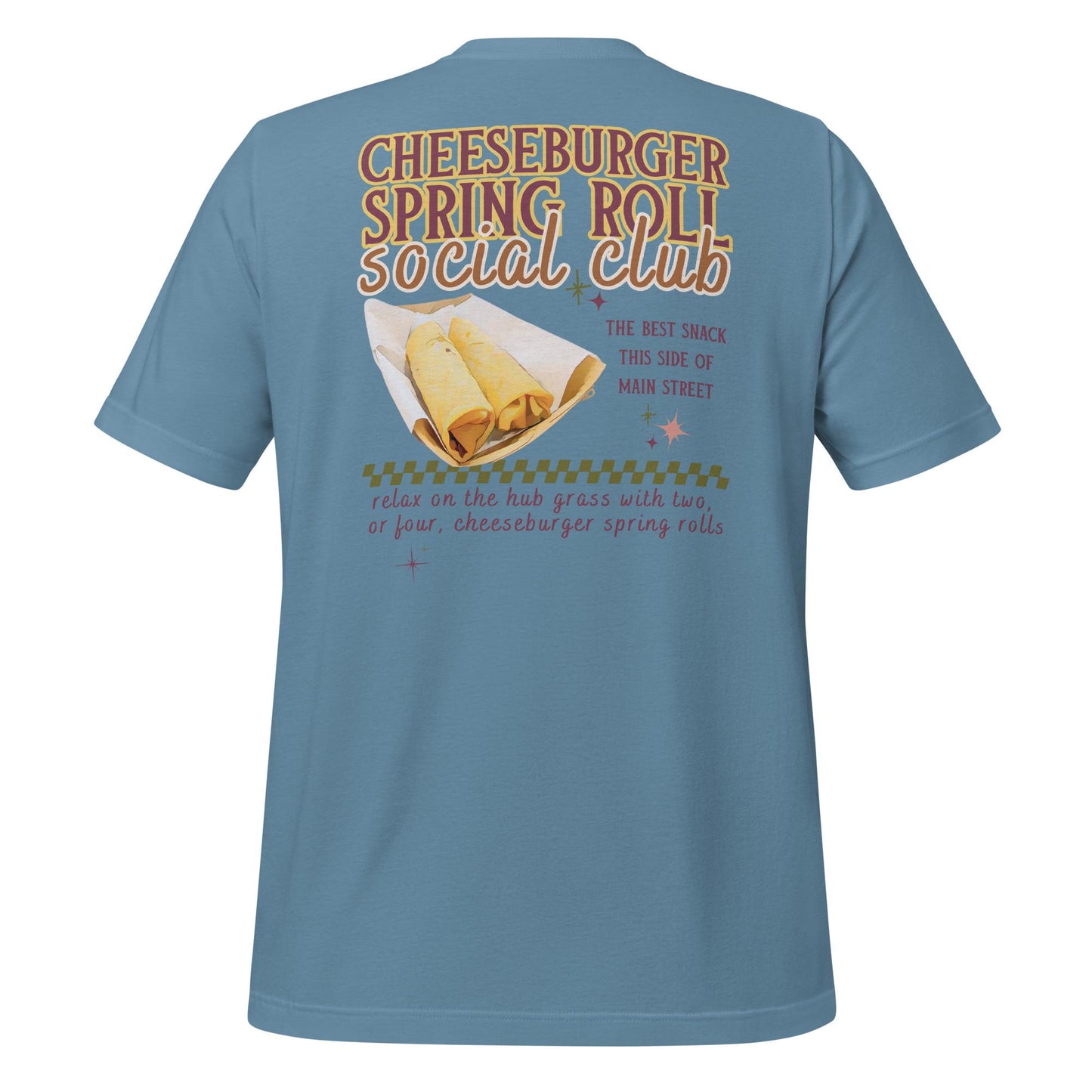 Cheeseburger Spring Roll Magic Kingdom Shirt, Disney Vacation Tee