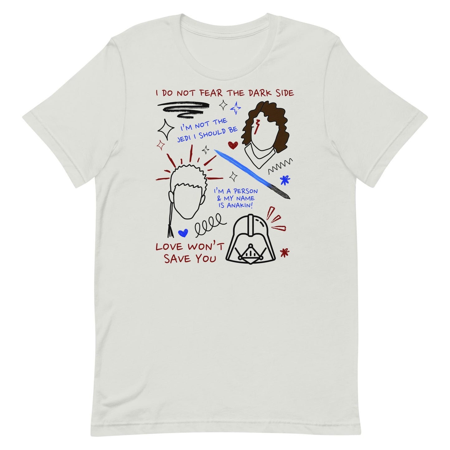 Anakin Skywalker Star Wars Shirt: Trendy Sketch Tee