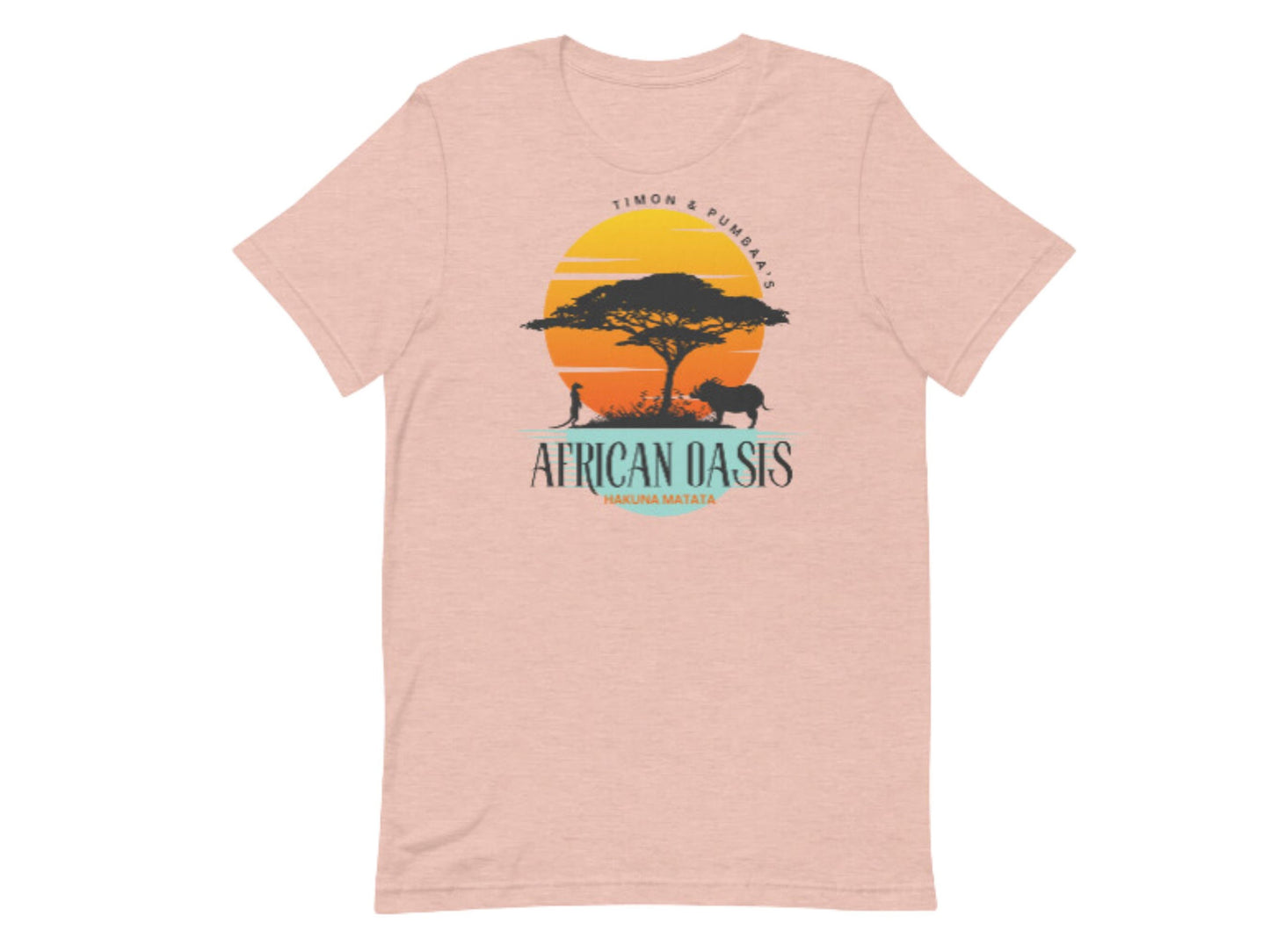 Lion King Family Shirt: Timon's African Oasis Bella Canvas Tee