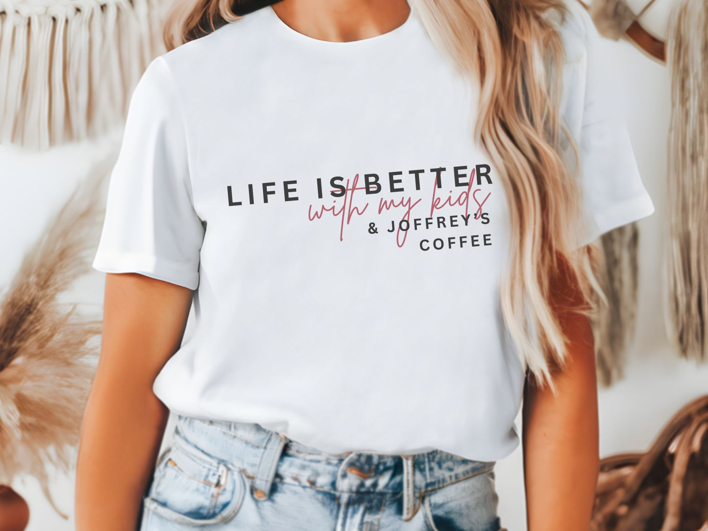 Disney Mom Bella Canvas T-Shirt, Joffrey's Coffee Shirt