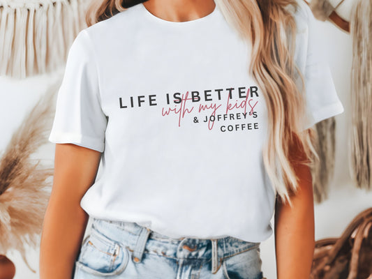 Disney Mom Bella Canvas T-Shirt, Joffrey's Coffee Shirt