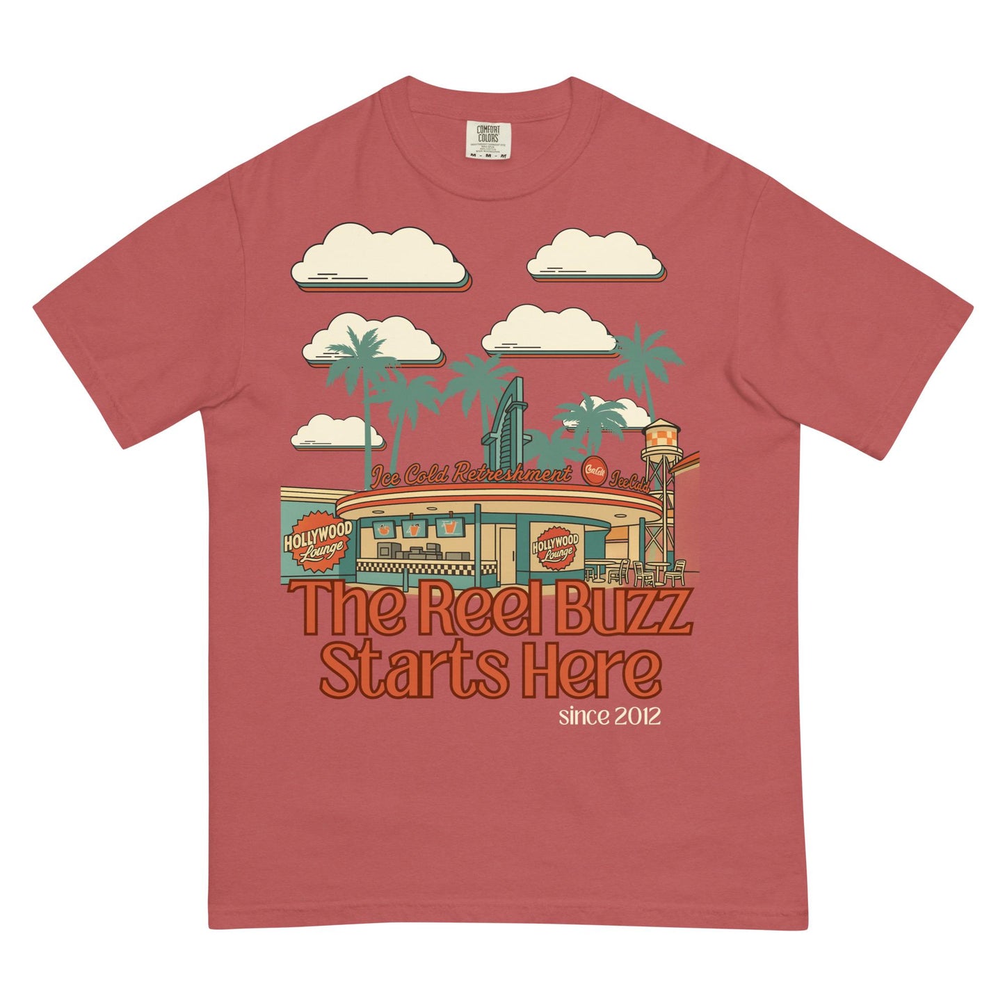 Retro Hollywood Lounge Comfort Colors Shirt, Disney Adult Tee