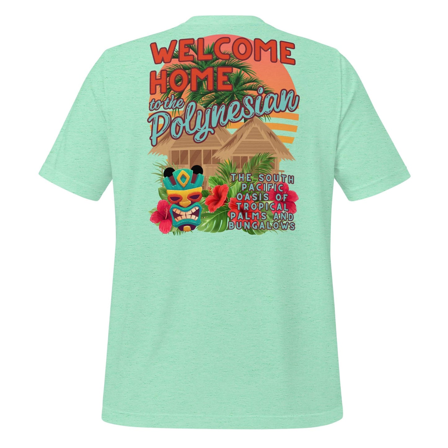 Polynesian Disney Bella Canvas Unisex T-Shirt, DVC Family Shirt