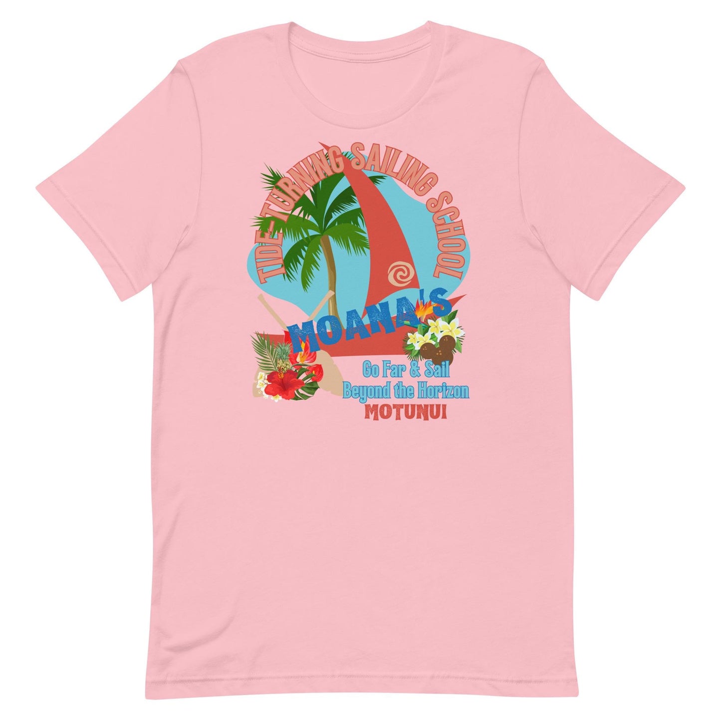 Moana Sailing School Shirt, Polynesian Disney Family Vacation Tee