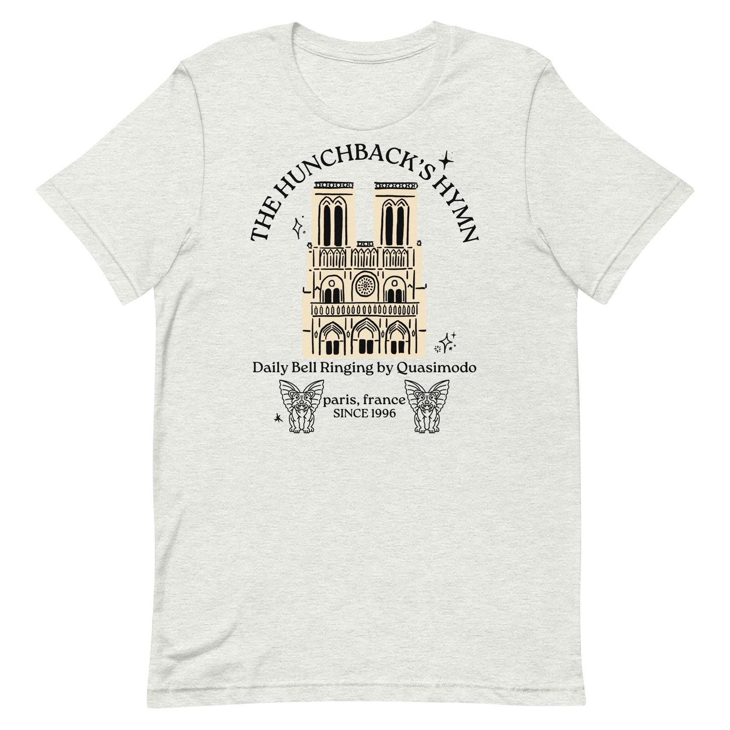 Disney Hunchback of Notre Dame Shirt, Quasimodo Bell Ringer, Trendy Bella Canvas