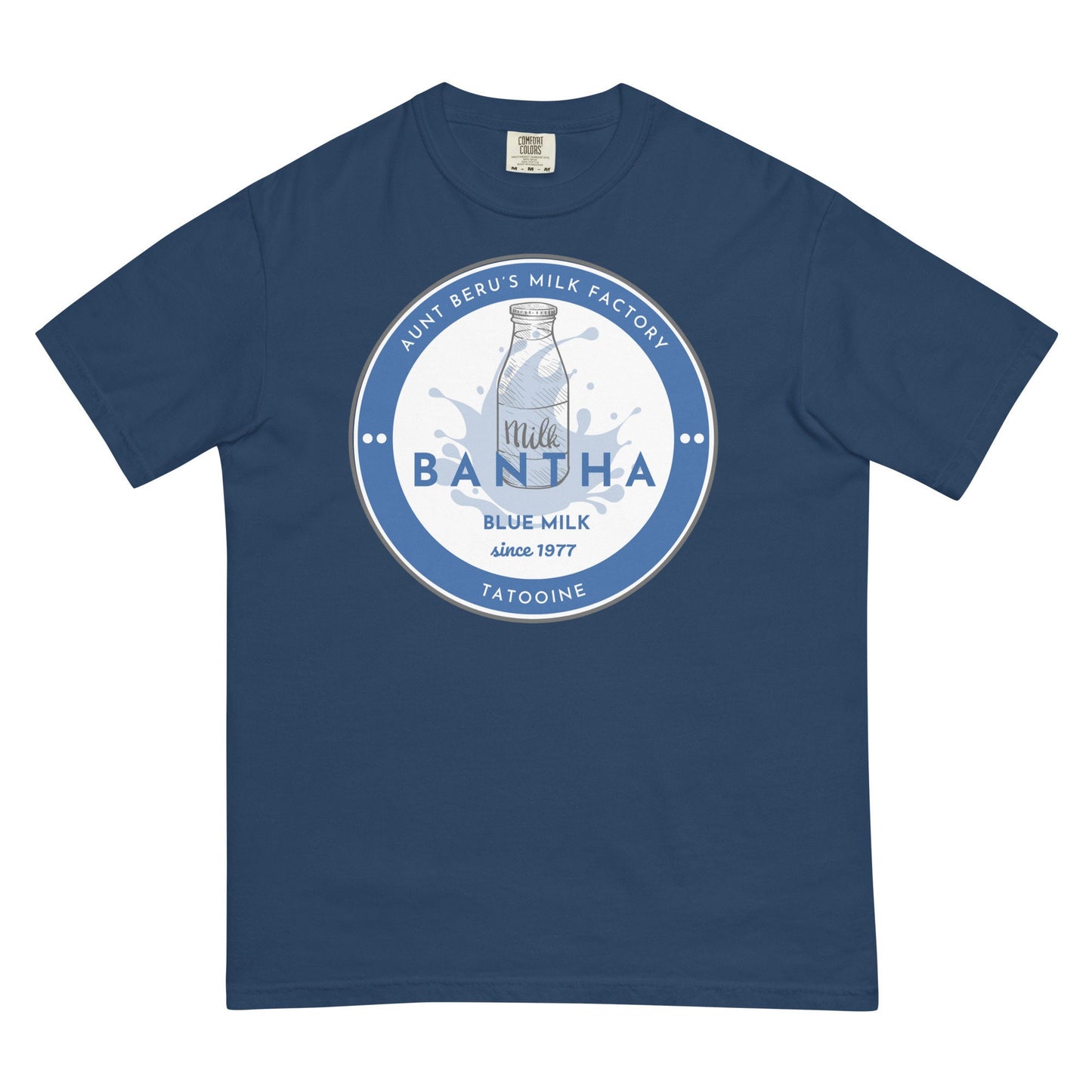 Blue Bantha Milk Shirt, Comfort Colors Disney Family Tee