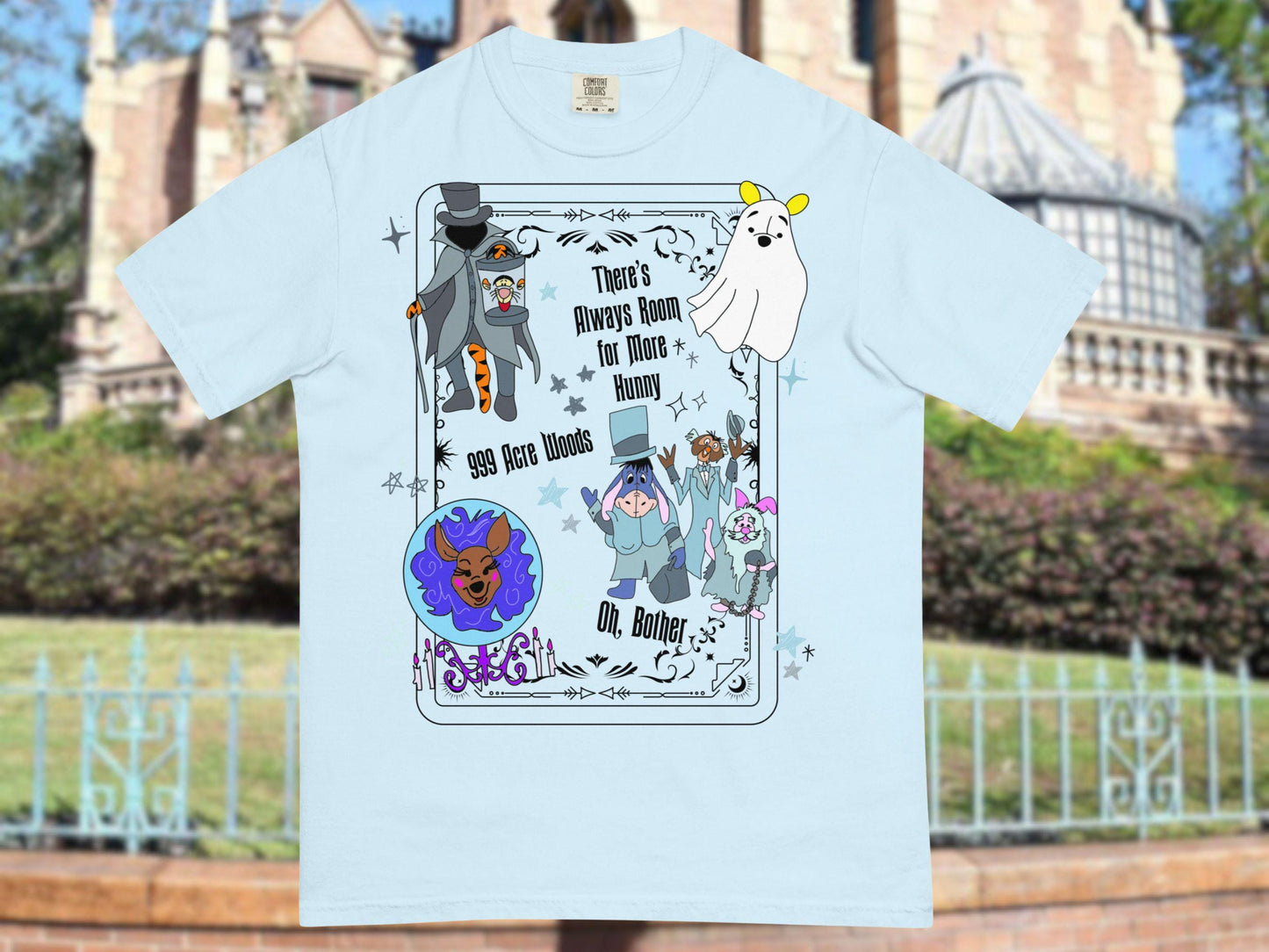 Haunted Mansion Winnie the Pooh Halloween Comfort Colors Shirt