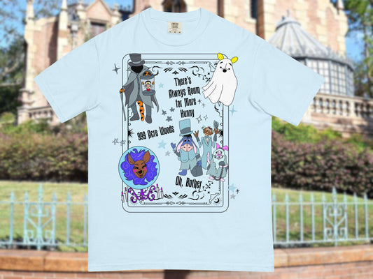 Haunted Mansion Winnie the Pooh Halloween Comfort Colors Shirt