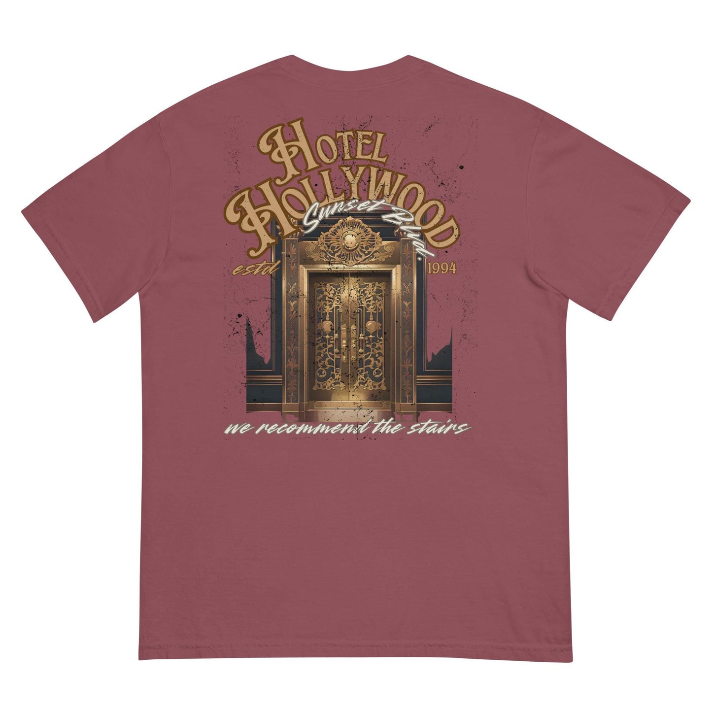 Hotel Hollywood Tower T-Shirt, Subtle Disney Dad Shirt