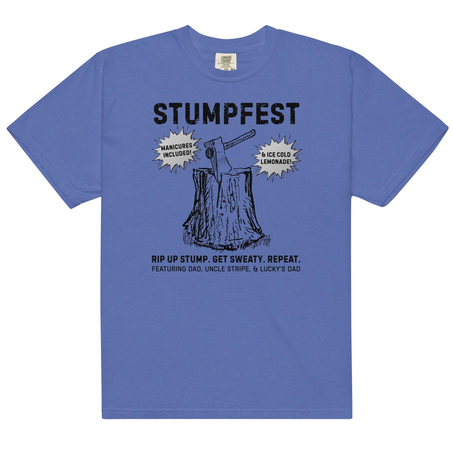 Bluey Stumpfest Dad Shirt, Comfort Colors Tee