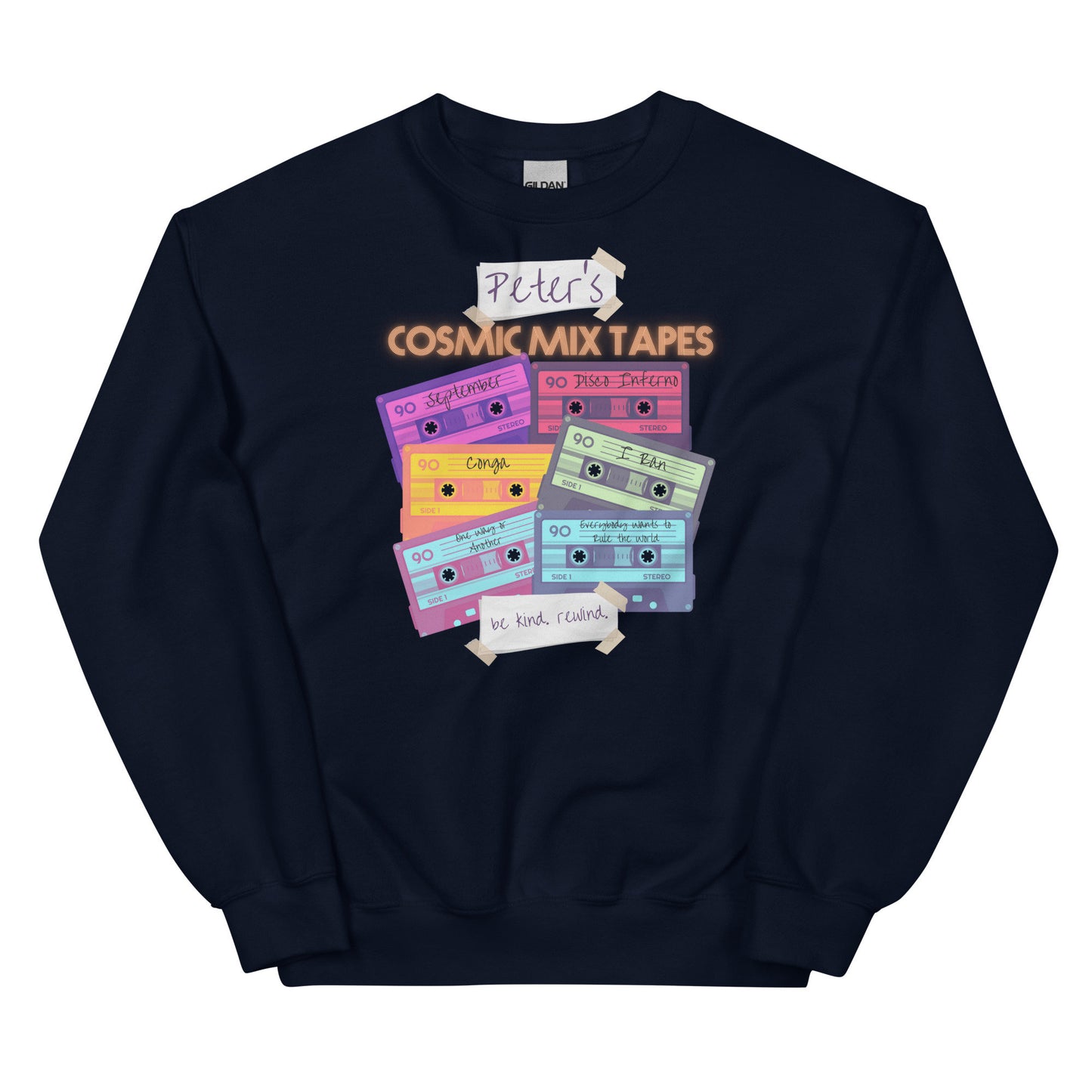 Peter's Cosmic Mix Tapes Sweatshirt, Disney Family Matching Crewneck