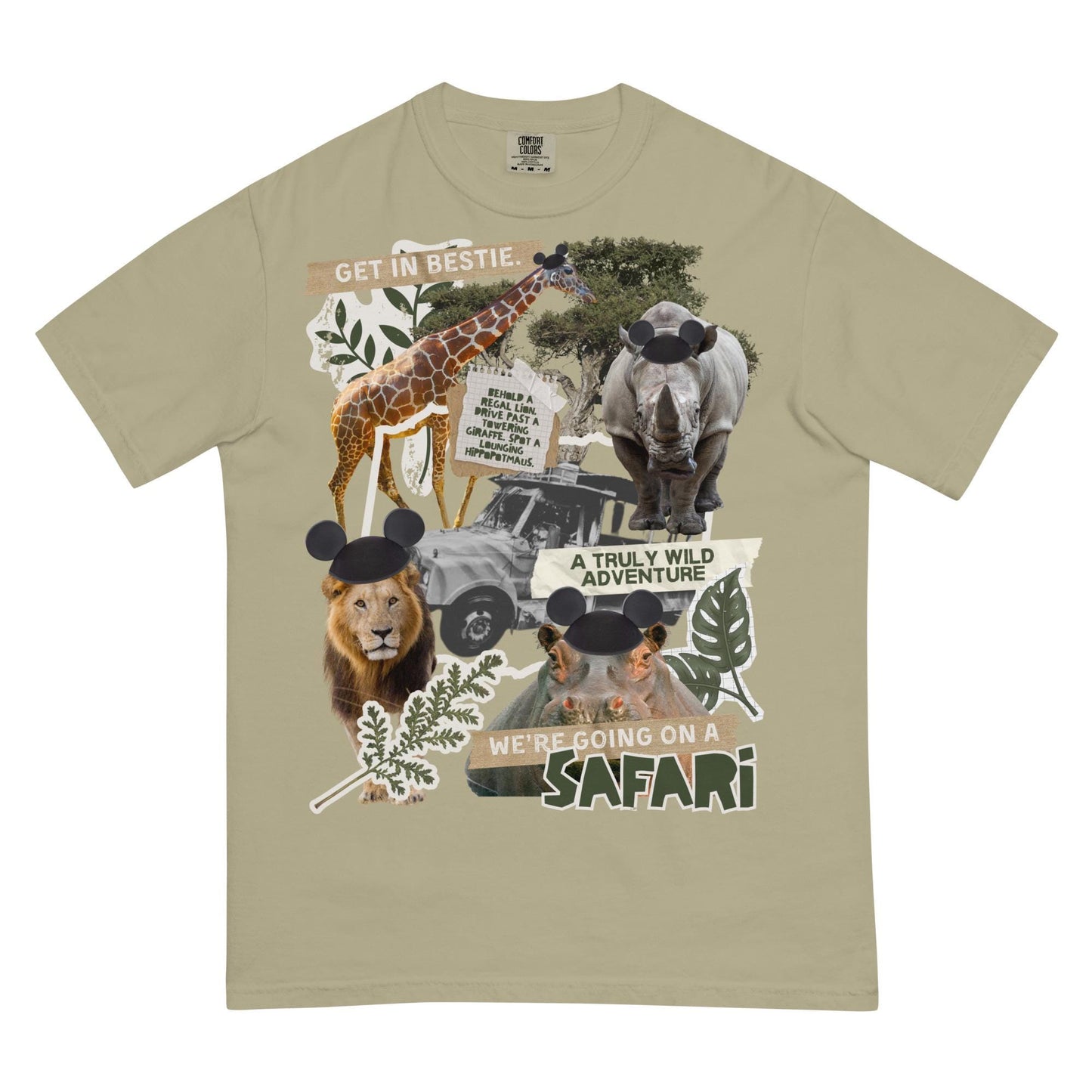 Disney Animal Kingdom Safari Comfort Colors Shirt