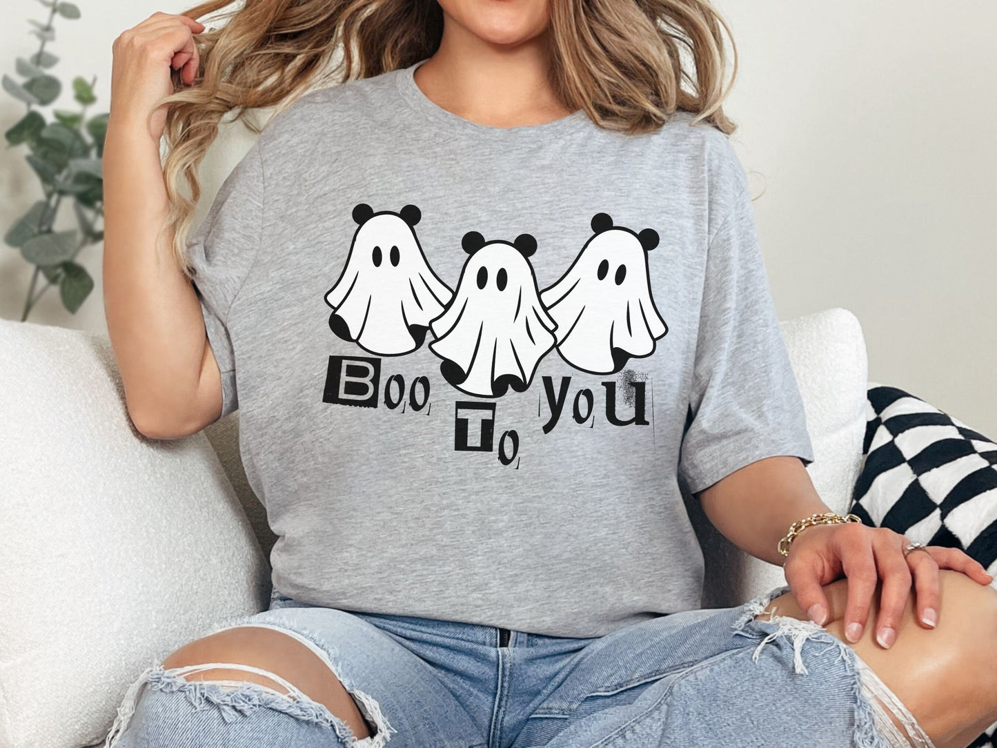 Boo To You Disney Halloween Shirt, Family Matching Bella Canvas Tee