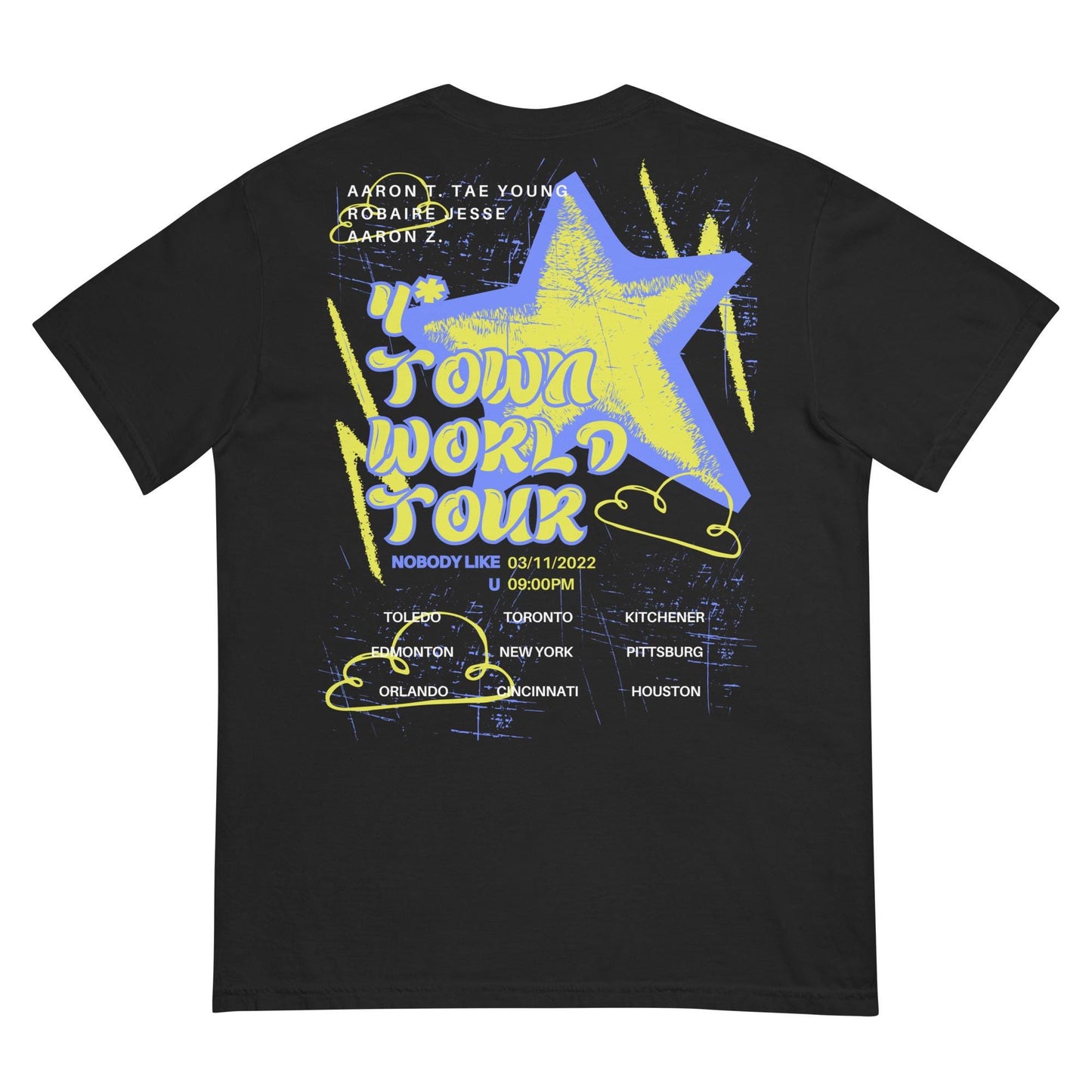 4 Town Turning Red Subtle Disney Adult Comfort Colors Shirt