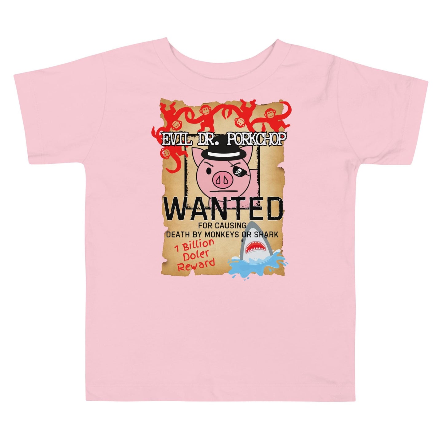 Dr. Evil Porkchop Toddler T-Shirt, Disney Toy Story, Oogie Boogie Bash