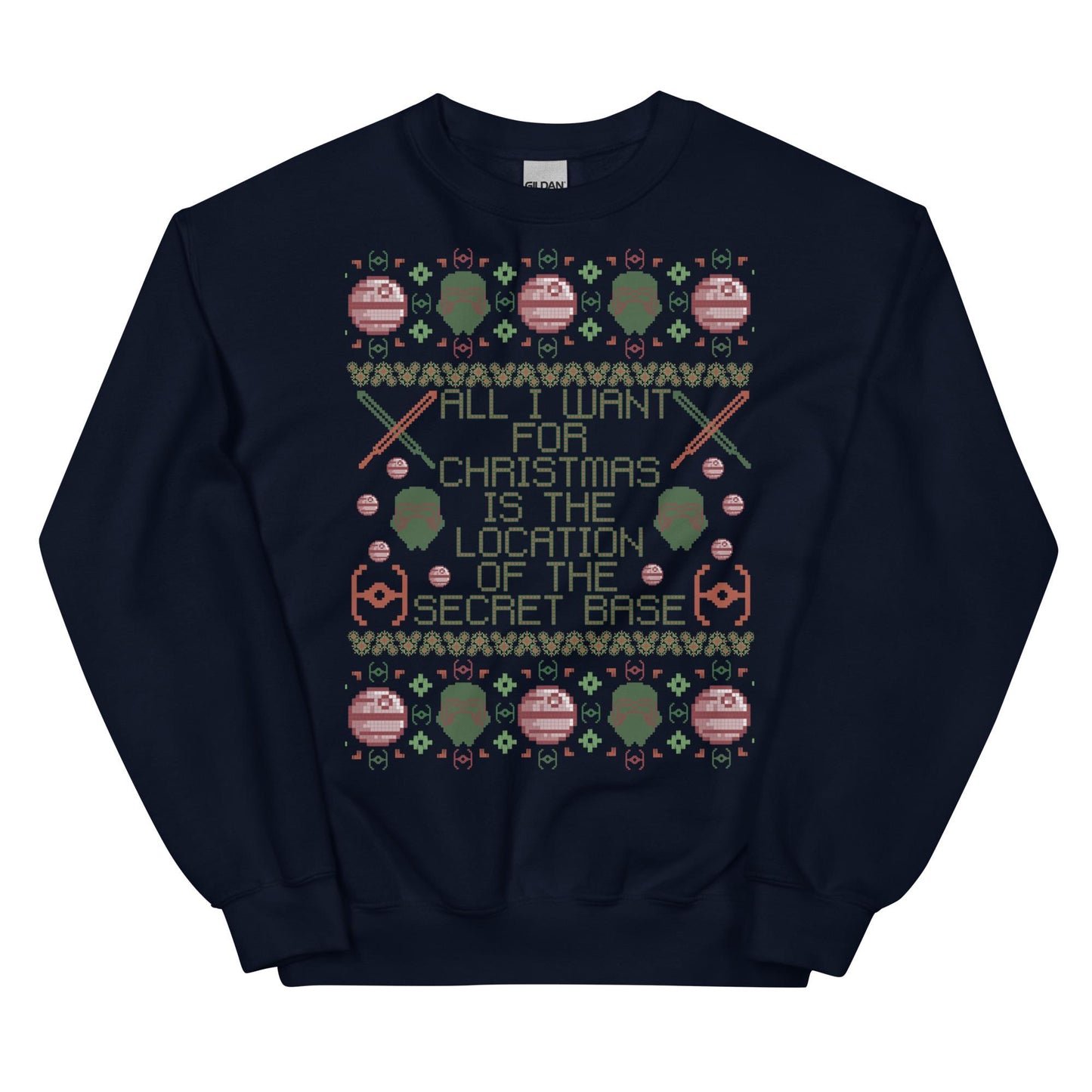 Kylo Ren Christmas Sweatshirt: Funny Star Wars Holiday Crewneck