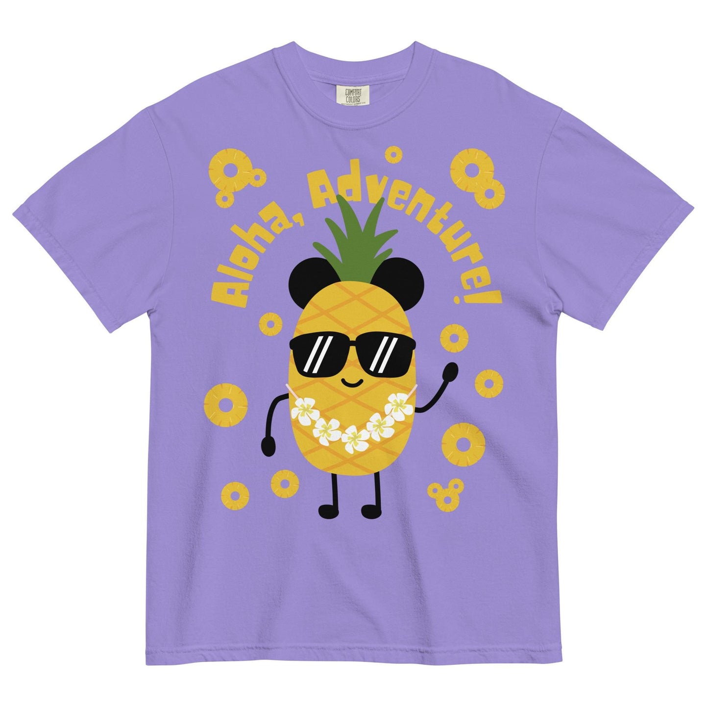 Disney Aulani Pineapple Shirt, Comfort Colors Tropical Tee