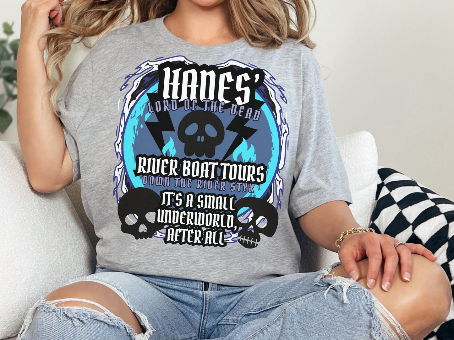 Hercules Hades River Boat Tours Shirt, Disney Villain Family Tee