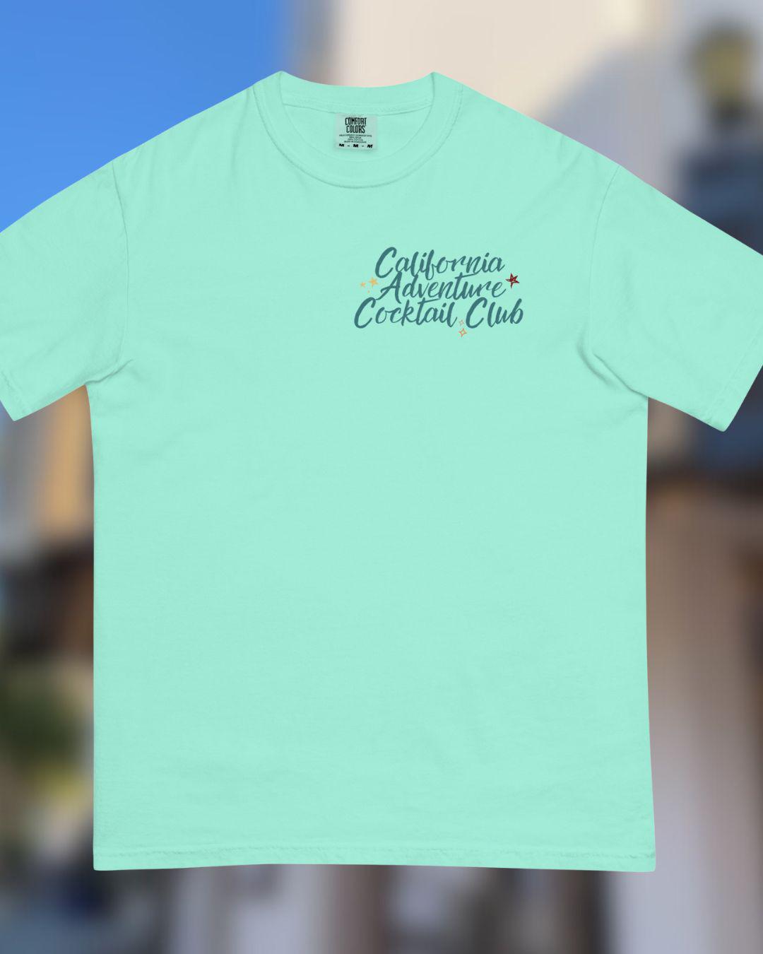 Disney California Adventure Cocktail Club Comfort Colors Shirt