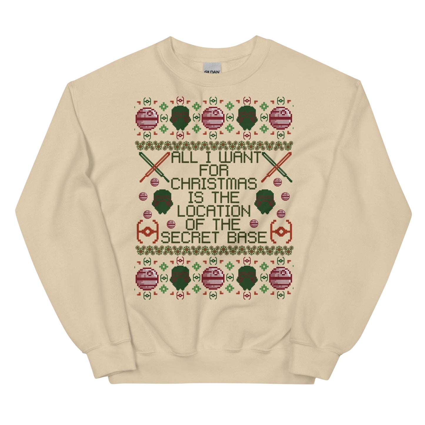Kylo Ren Christmas Sweatshirt: Funny Star Wars Holiday Crewneck