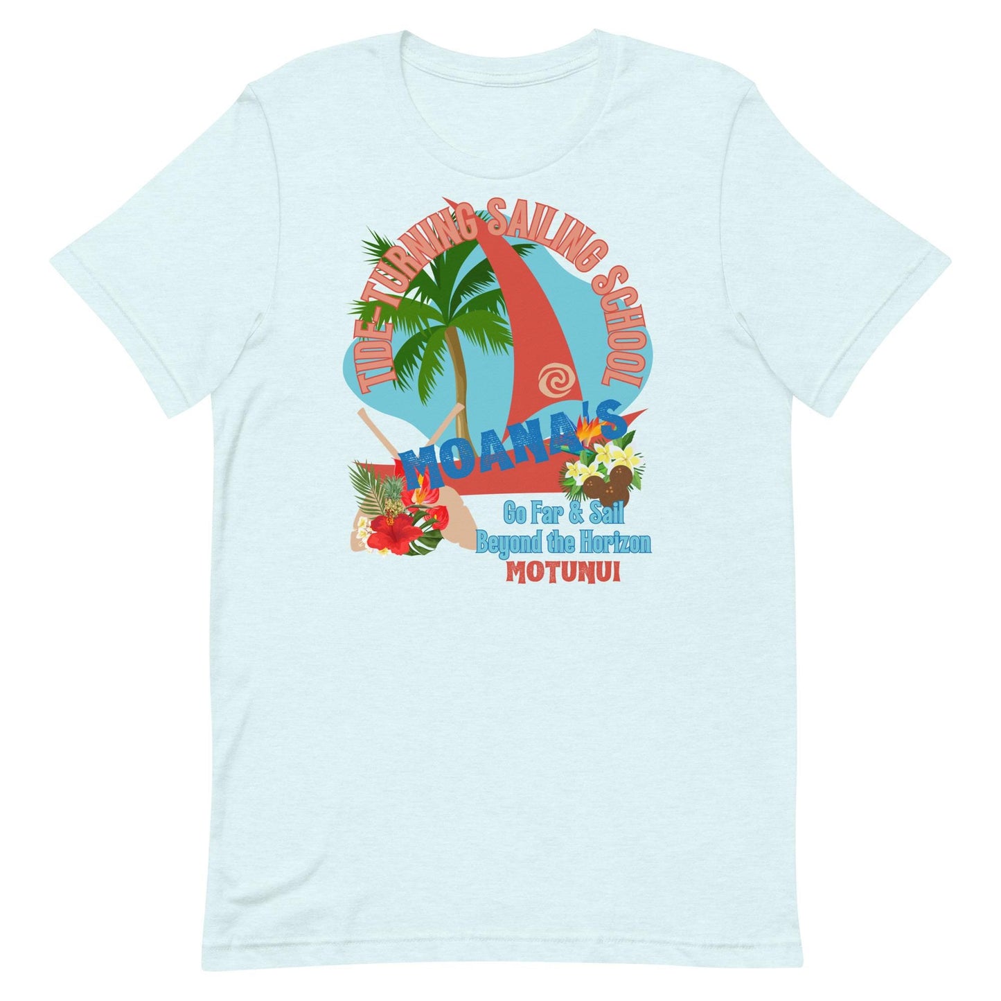Moana Sailing School Shirt, Polynesian Disney Family Vacation Tee