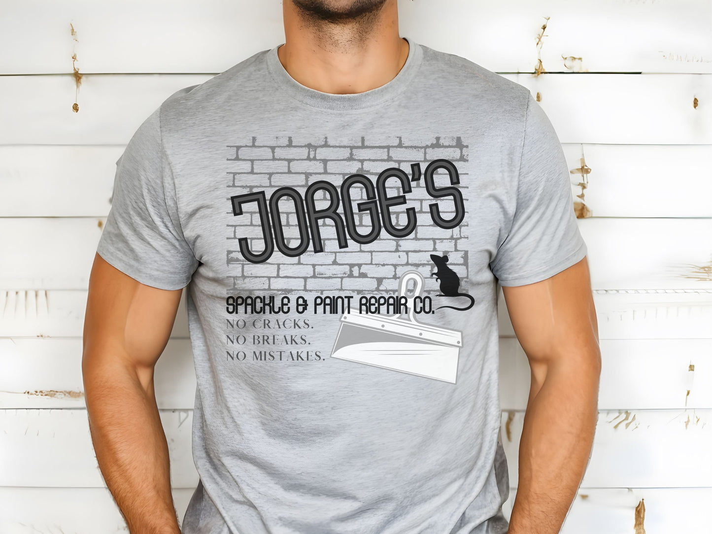 Jorge's Spackle & Paint Repair Co. Bella Canvas T-Shirt