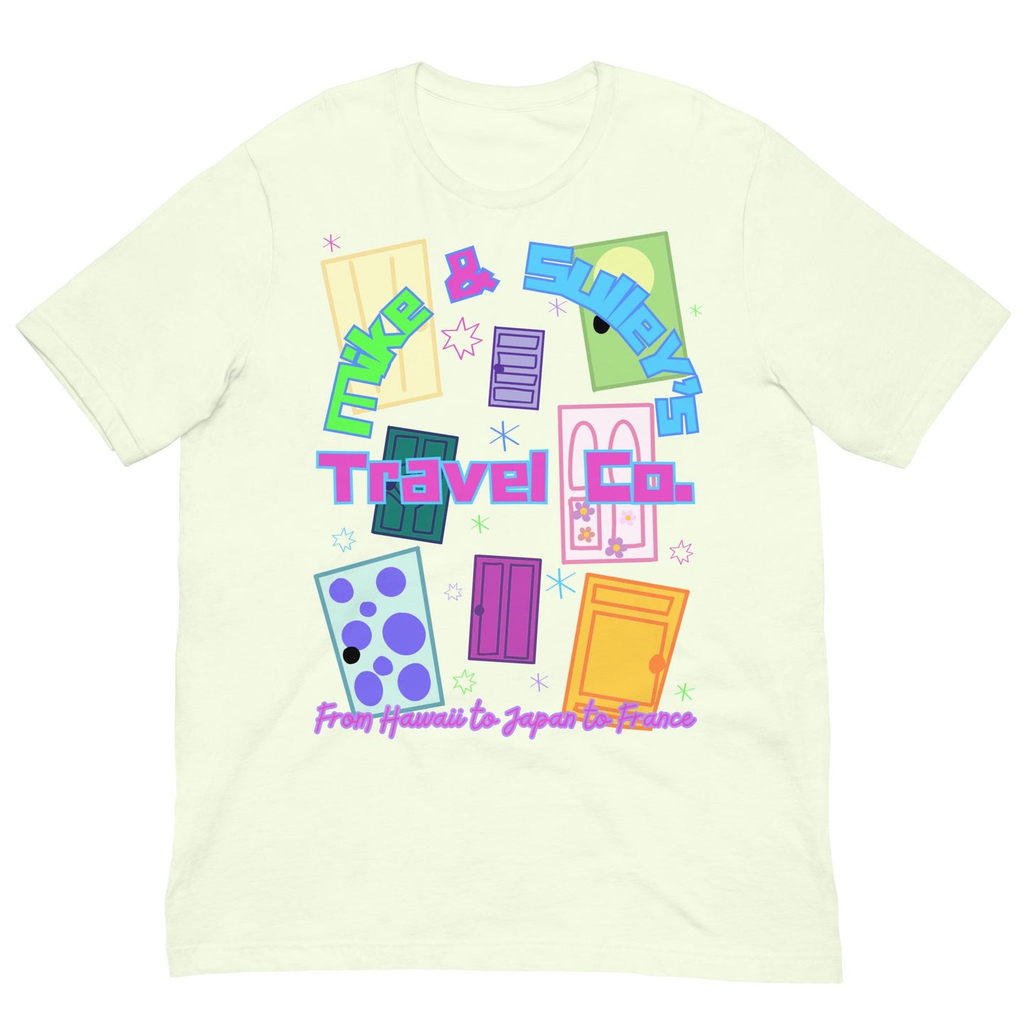 Monsters Inc Disney Inspired Mike and Sulley's Travel Co. Bella Canvas Shirt, Monsters Inc Mike and Sulley Disney Women's Shirt