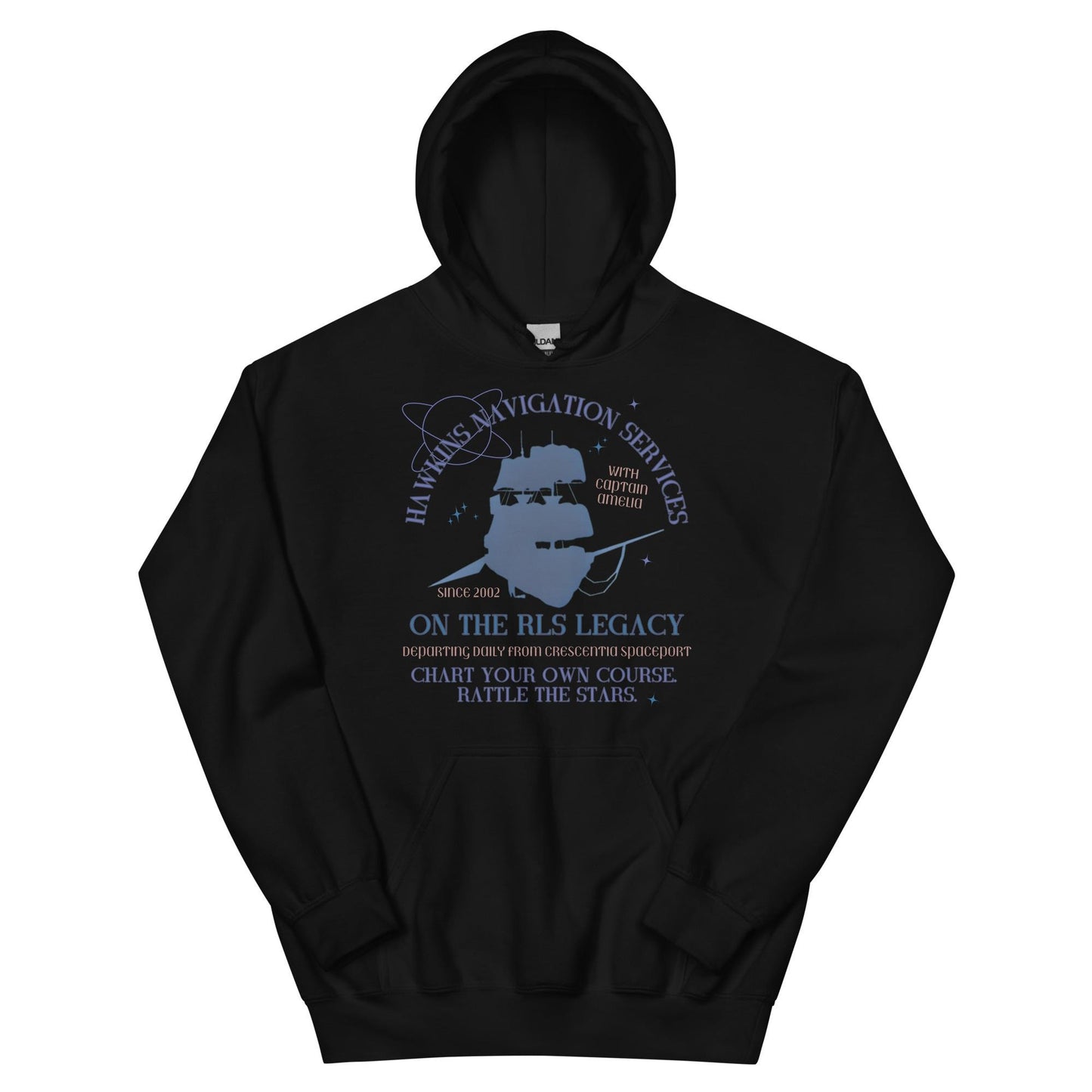 Treasure Planet Hoodie: Jim Hawkins & Captain Amelia